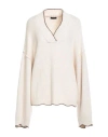 The Lulù Woman Sweater Ivory Size Onesize Acrylic, Wool, Viscose, Alpaca Wool