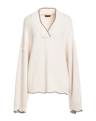 The Lulù Woman Sweater Ivory Size Onesize Acrylic, Wool, Viscose, Alpaca Wool