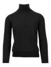 The M Dolcevita Turtleneck Knitwear In Black
