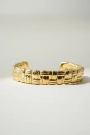 The M Jewelers Bold Weave Cuff In Gold, Women's At Urban Outfitters In Gold