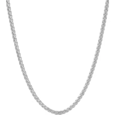 The M Jewelers Franco Chain Necklace In Metallic