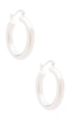 The M Jewelers Ny The Large Ravello Hoops In Silver