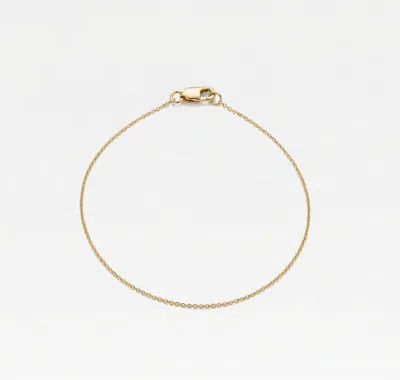 The M Jewelers The 14kt Thin Cable Link Bracelet In Neutral