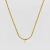 The M Jewelers The Herringbone Initial Necklace