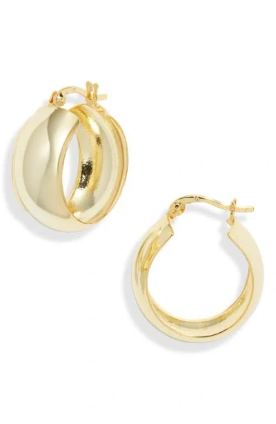 The M Jewelers The Imala Hoop Earrings In Gold