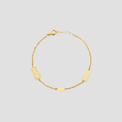 The M Jewelers The Number Heart Bracelet