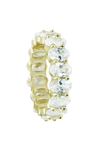 The M Jewelers The Oval Cut Eternity Band In Gold