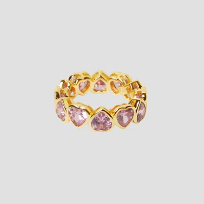 The M Jewelers The Pavé Heart Eternity Band