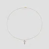 The M Jewelers The Rigid Pavé Old English Necklace