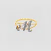 The M Jewelers The Script Letter Rope Ring In Multi