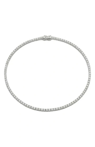 The M Jewelers The Thin Tennis Necklace In Orange