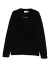 The M Ludo Sweater In Black