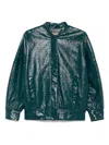 The M Niki Bomber Jacket In Blue