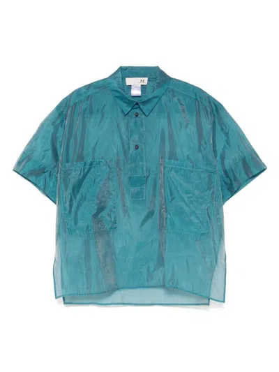 The M Oliver Polo Top In Blue