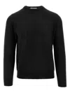 The M Ribbed Sweater In Black