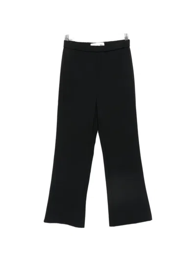 The M Siria Flared Trousers In Black