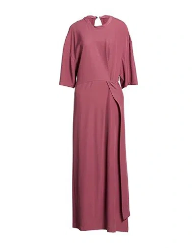 The M .. Woman Maxi Dress Antique Rose Size S Polyester, Elastane In Pink