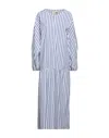 The M . Long Dresses In Blue