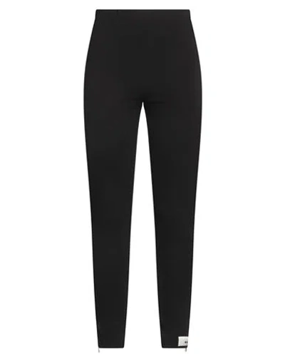 The M .. Woman Pants Black Size L Viscose, Polyamide, Elastane