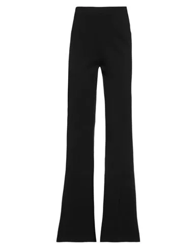 The M Cherie Eco-leather Trousers In Black
