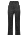 The M .. Woman Pants Black Size S Polyester In Black