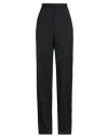 The M .. Woman Pants Black Size Xs Polyester, Virgin Wool, Elastane In Black