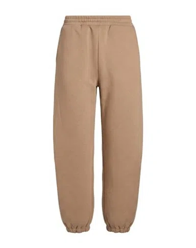 The M .. Woman Pants Light Brown Size Xs Cotton, Polyester In Beige