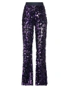 The M .. Woman Pants Purple Size Xs Polyester