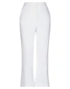 The M . Pants In White