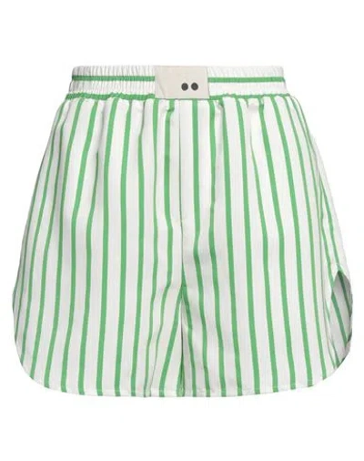 The M .. Woman Shorts & Bermuda Shorts White Size M Viscose