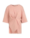 The M .. Woman T-shirt Blush Size Xs Cotton In Pink