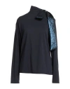 The M .. Woman T-shirt Navy Size L Cotton In Multi