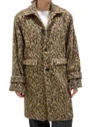 The M Women's Cloth Coat  Maculato In Animal Print
