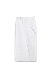 The M Women's Skirt  A Portfolio In White