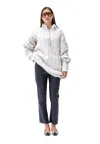The M Women's Sweater  Ingot In White