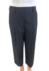 The M Women's Trousers  Straight Line In Blue
