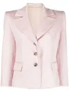 The Mannei Arda Single-breasted Three-button Blazer In Rosa
