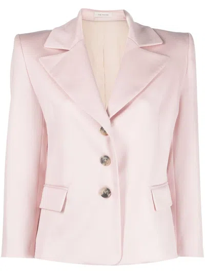 THE MANNEI ARDA SINGLE-BREASTED COTTON BLAZER
