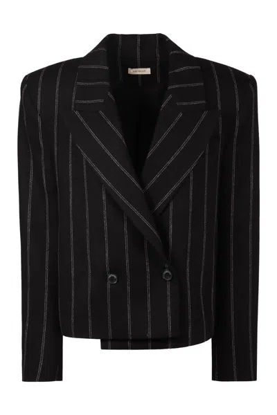 THE MANNEI THE MANNEI BERT DOUBLE BREASTED BLAZER