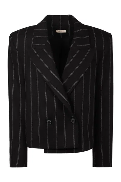 THE MANNEI THE MANNEI BERT DOUBLE BREASTED BLAZER