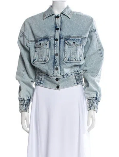 Pre-owned The Mannei Denim Jacket In Blue