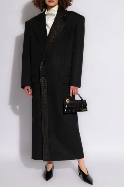 The Mannei ‘dundee' Cashmere Coat In Black