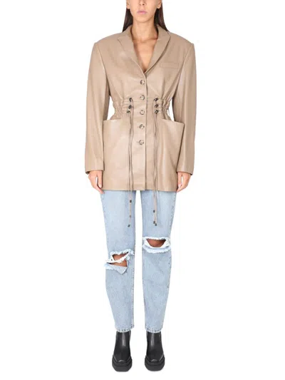 THE MANNEI THE MANNEI "IRBID" BLAZER DRESS