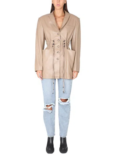 THE MANNEI THE MANNEI "IRBID" BLAZER DRESS