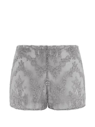 The Mannei Lace Shorts In Gray
