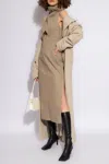 The Mannei ‘lomma' Dress With High Neck In Beige