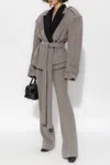 The Mannei ‘sewan' Flared Trousers In Grey