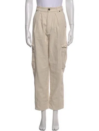 Pre-owned The Mannei Straight Leg Pants In Neutral