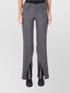 The Mannei Structured Pants Featuring Peaked Lapels