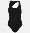 The Mannei Telawi Cutout Bodysuit In Black